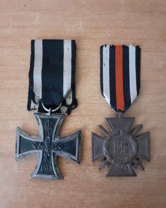 Militaria, lotto medaglie WW1  -