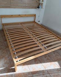 Letto matrimoniale Ikea Neiden con doghe Luroy