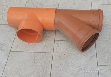 Tubo fognatura V e T da 16