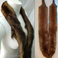 Anni 50 | Collo Stola PELLICCIA di VISONE | 2 vis