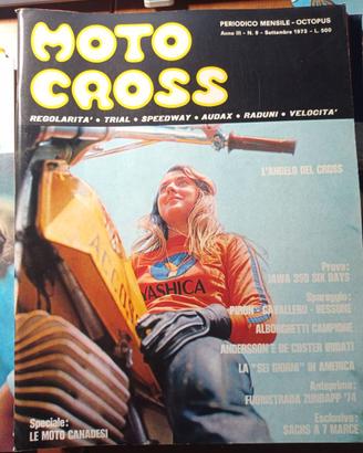 rivista MOTOCROSS numero 9 del 1973