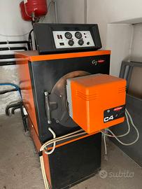 Caldaia grande potenza CUENOD 50 kw a gasolio