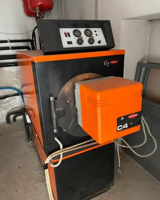 Caldaia grande potenza CUENOD 50 kw a gasolio