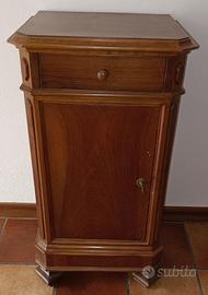 comodino in legno fine '800