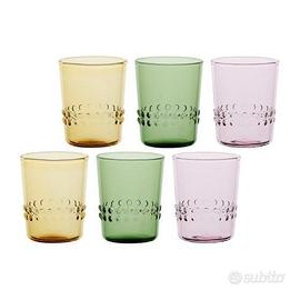 thun Set sei tazzine in vetro 