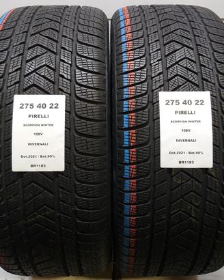 2 GOMME 275 40 22 PIRELLI BR1183