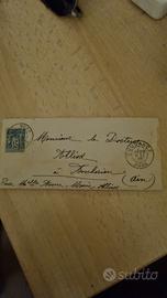 lettera Antica Francia 1897