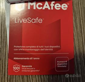 MCAFEE ANTIVIRUS - ORIGINALE