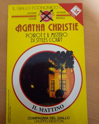 libro - Poirot e il mistero di styles court