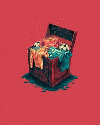 Mistery box football Retro t-shirt