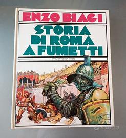 Biagi Storia di Roma a Fumetti vintage Mondadori