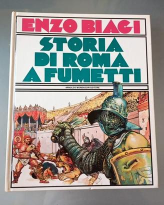 Biagi Storia di Roma a Fumetti vintage Mondadori