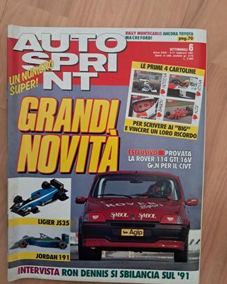 Autosprint 1991 Rover 114 GTi 16V Gruppo N -