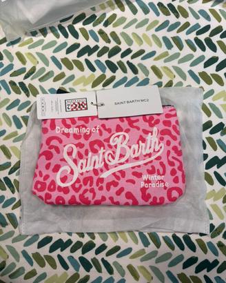Pochette Saint Barth rosa