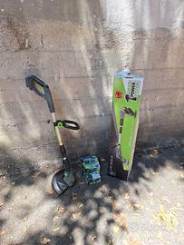 TAGLIAERBA A BATTERIA
