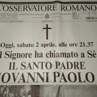Ediz. Speciale Oss. Romano Morte Giovanni Paolo II
