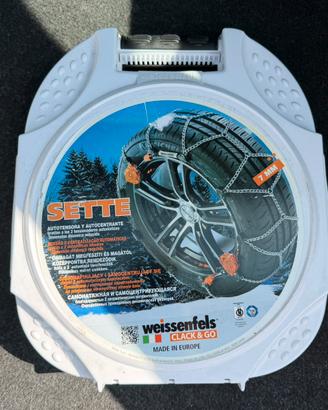 Catene da neve Weissenfels SETTE Clack&Go