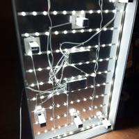 Pannello luminoso LED pubblicita' 160x100 cm