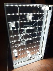 Pannello luminoso LED pubblicita' 160x100 cm
