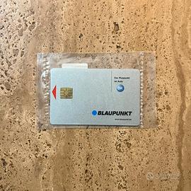 Blaupunkt Keycard NUOVA *NEW*