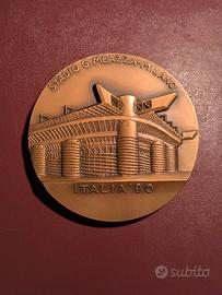 Medaglia bronzo MONDIALI ITALIA '90 Stadio Meazza