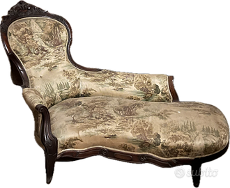 DORMEUSE CHAISE LONGUE EPOCA INIZIO '900