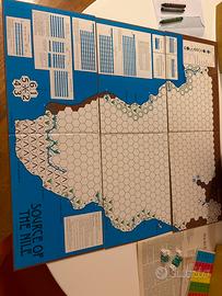 Gioco da tavolo. “Source of the Nile”