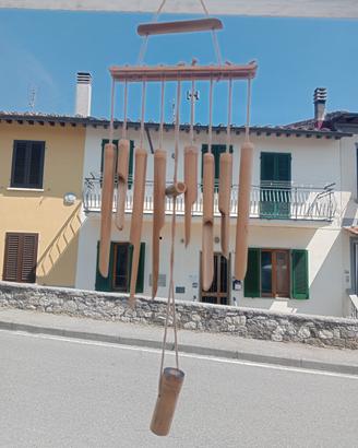 campana vento bambù 