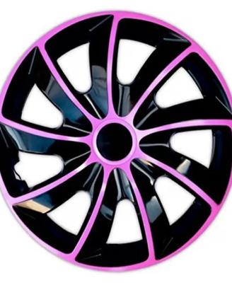 Copricerchi QUAD NERI/ROSA 4 pz (15")