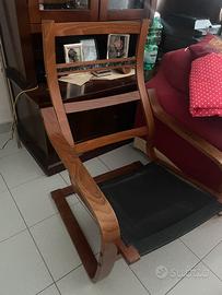 Poltrona ikea a dondolo