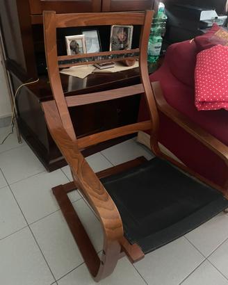 Poltrona ikea a dondolo