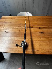 Canna da pesca a traina