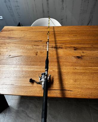 Canna da pesca a traina