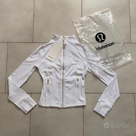 Lululemon Define Cropped Jacket Nulu bianca