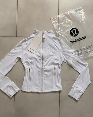 Lululemon Define Cropped Jacket Nulu bianca