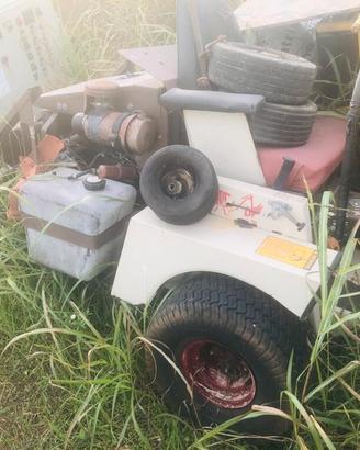 T15 Tosaerba Grasshopper per pezzi di ricambio