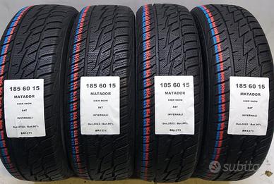 4 GOMME 185 60 15 MATADOR BR1371