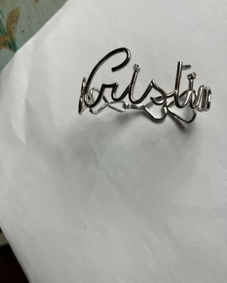 Bracciale in oro bianco