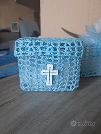 Bomboniere battesimo comunione maschietto 