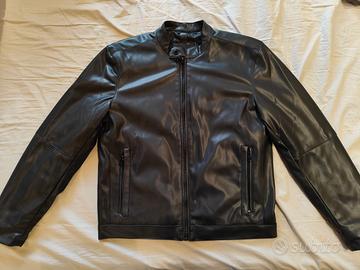 Giacca / Giubbino in Pelle GAS Nero