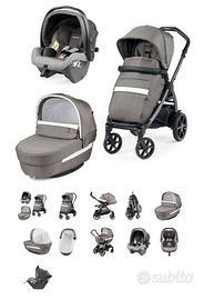 Passeggino Peg Perego trio book colore city grey