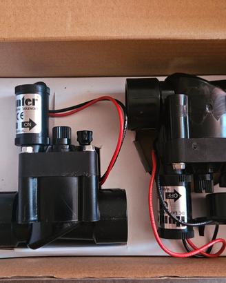 Due valvole irrigazione 1" 9volt hunter