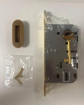 Kit Serratura Magnetica per Porte Interne - Oro