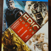 Cofanetto 4 blu ray epici. Epic movies