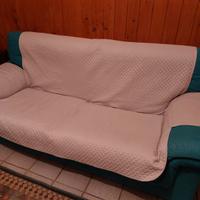 Divano 3 posti verde