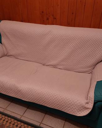 Divano 3 posti verde