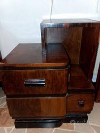 coppia comodini vintage