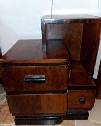 coppia comodini vintage