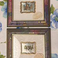 Cromolitografia d’arte con foglia oro 23 kt. ‘30