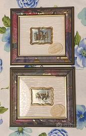 Cromolitografia d’arte con foglia oro 23 kt. ‘30